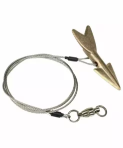 Capt. Harry's Fishing Supply Rigged Bronze Harpoon Dart Fishing Accessories