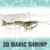 Lures Savage Gear 3D Manic Shrimp Lure 4in