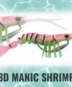 Savage Gear 3D Manic Shrimp Lure 5in Lures
