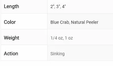 Lure Lure Savage Gear Tpe 3" 3D Bait Soft Crab 4 Lures Savage Gear TPE 3D Crab Soft Bait Lure 3"