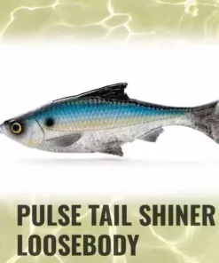 Savage Gear Loose Body Pulse Tail Shiner Lure 5in Lures