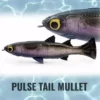 Savage Gear Loose Body Pulse Tail Mullet Lure 4in Lures
