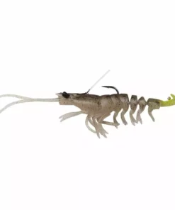 Savage Bait Gear Plastic 3.5In Soft Shrimp 3D Lure Weedles 14 Savage Gear 3.5IN 3D Shrimp Weedless Lure Soft Plastic Baits