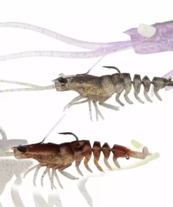 Savage Gear 3.5IN 3D Shrimp Weedless Lure Soft Plastic Baits