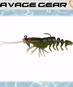 Lure Lure Gear Savage 3.5In 2Pk 3D Rtf Shrimp 17 Lures Savage Gear 3D Shrimp RTF 3.5IN 2Pk Lure