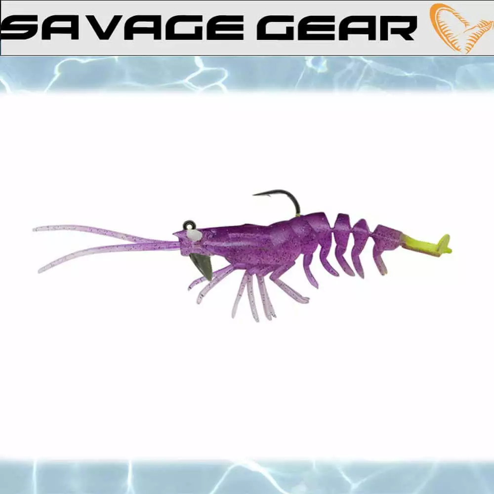Lure Lure Gear Savage 3.5In 2Pk 3D Rtf Shrimp 10 Lures Savage Gear 3D Shrimp RTF 3.5IN 2Pk Lure