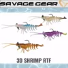 Savage Gear 3D Shrimp RTF 5IN 2Pk Lure Lures