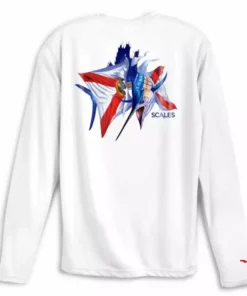 Clothing & Gifts Scales White Full Rigger L/S Pro Performance Shirts