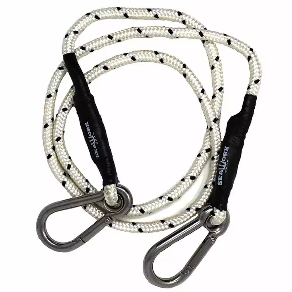 Seaworx Capt. Harry' Rod/Reel Leash Rope Boating Fishing Trolling Outdoor Marine, 3 Capt. Harry's Fishing Supply Seaworx Rope Trolling Rod/Reel Leash Marine, Boating & Outdoor