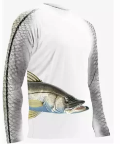 Capt. Harry's Products Snook L/S Wrap Around Performance Shirt UPF50