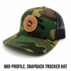 The Qualified Captain Camo/Black Trucker Hat