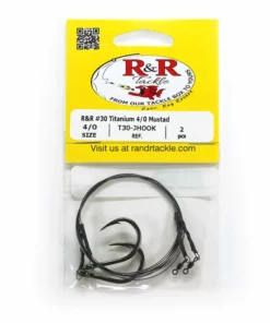 Terminal Tackle R&R Tackle Titanium Leader With Power Swivel 2 Pack