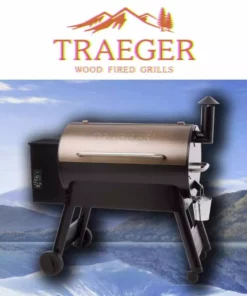 Marine, Boating & Outdoor Traeger Pro Series 34 Bronze Wood Pellet Grill