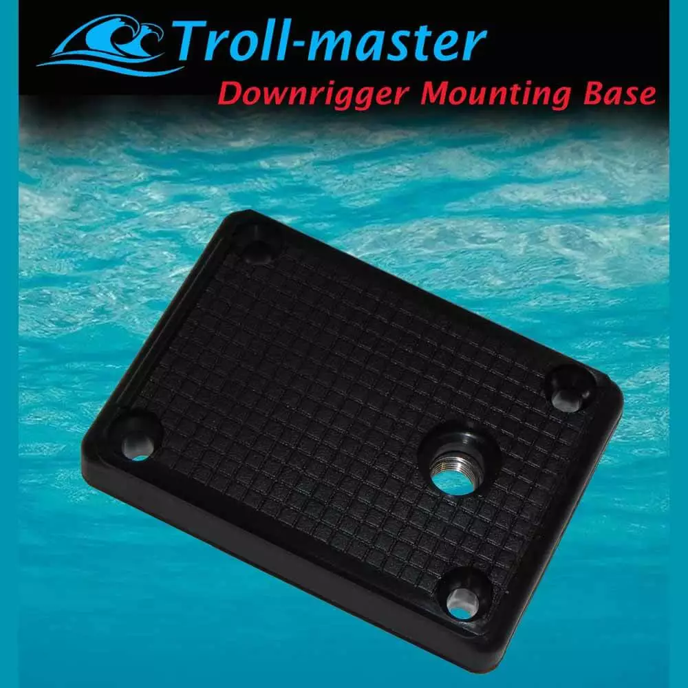 Seahorse Capt. Harry' Troll-Master Base Plate Pr-1001 Fixed Mounting Fishing 3 Capt. Harry's Fishing Supply Troll-Master PR-1001 Seahorse Fixed Mounting Base Plate