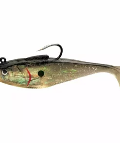 Tsunami- 2" Holographic Swim Shad Lure 4PK Soft Plastic Baits