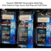 Terminal Tackle Tsunami TSB068RD Glow Iridescent Hage Aurora Fluorocarbon Sabiki Rig