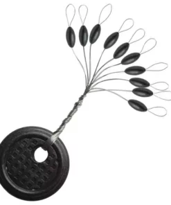 Terminal Tackle VMC Sinker Stops Black 10PK