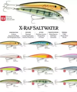 Lures Rapala SXR14 X-Rap Plug