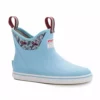 Xtratuf Salmon Sister Women Boot Clothing Blue Mermaid Ankle Deck 1 Clothing & Gifts Xtratuf Womens Salmon Sisters Blue Mermaid Ankle Deck Boot