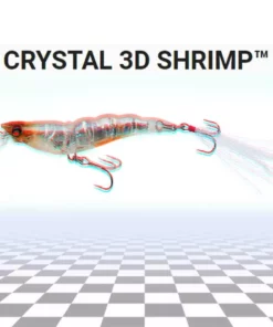 Yo-Zuri R1161 Crystal 3D Shrimp 2.75 IN Plug
