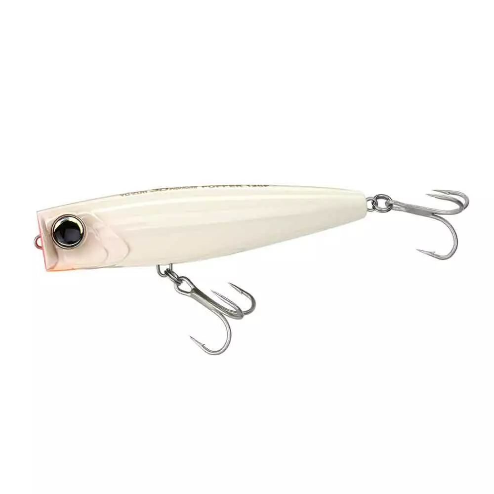Lure Plug Yo-Zuri R1412 4.75In 3D Inshore Popper Floating 4 Lures Yo-Zuri R1412 3D Inshore Popper Floating Plug 4.75IN