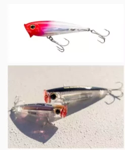 Lures Yo-Zuri R1412 3D Inshore Popper Floating Plug 4.75IN