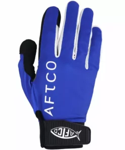 Aftco Apparel Fishing Accessories Aftco Blue Jigpro Gloves