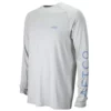 Aftco Apparel Aftco Silver Heather Samurai 2 L/S Performance Shirt