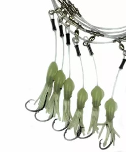 Capt. Harry's Products Capt. Harry's Deep Dropping Yellow Eye Glow Squid Rig Terminal Tackle