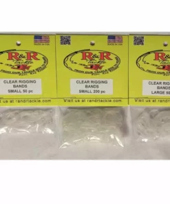 R&R Tackle Small Clear Rigging Band