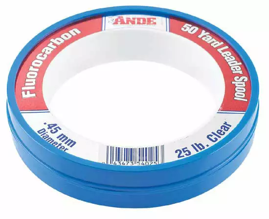 Inc. Ande Line Spool Leader Fluorocarbon 50 Yard Fishing 3 Ande Inc. Fishing Line Ande 50 Yard Fluorocarbon Leader Spool