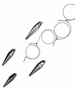 Boone Bait Co Lures Boone Lulu 13.5in 4-Pin Rigged Ultimate Pin Teaser