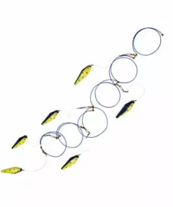 Boone Bait Co Teasers Boone Little Lulu 7.5in 6-Pin Rigged Ultimate Pin Teaser