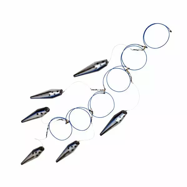 Boone Bait Co Boone Lulu Lure Teaser Pin 13.5In Rigged 6-Pin Ultimate 3 Boone Bait Co Boone Lulu 13.5in 6-Pin Rigged Ultimate Pin Teaser Lures