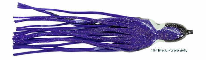 Boone Bait Boone Skirt Lure 3.5" Octopu 4 Boone Bait Co Lures Boone 3.5" Octopus Skirts