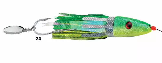 Playaction Braid Lure Bomb Wahoo Braid' 3 Playaction Braid Lures Braid's Wahoo Bombs