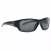 Capt. Harry's Fishing Supply Clothing & Gifts Calcutta Jost Shiny Black Frame Gray Lens Sunglasses