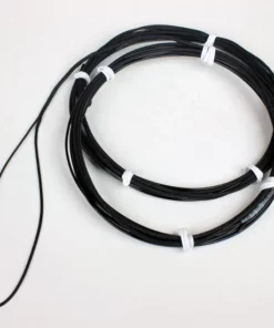 Capt. Harry's Products Capt. Harry's Solid Black Wind On Leaders