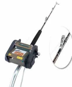 Kristal XL651 CH SWC 2AB Electric Combo Moss Green Braid Rod & Reel Combo's
