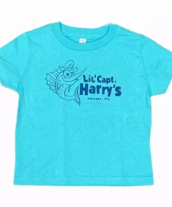 Capt. Harry's Products Lil Capt Harry's Blue Cotton T Shirt Clothing & Gifts