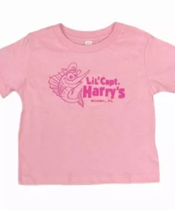 Capt. Harry's Products Lil Capt Harry's Pink Cotton T Shirt Clothing & Gifts