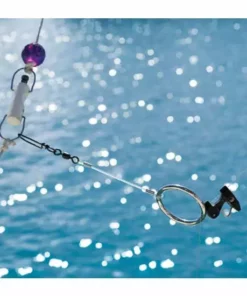 Capt. Harry's Products Stainless Kite Ring With Snap Swivel Kite Fishing & Accessories