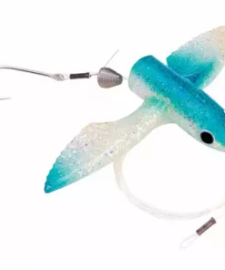 Yummee Lures Carolina Lure Blue Crystal Yummee Flying Fish 5pk