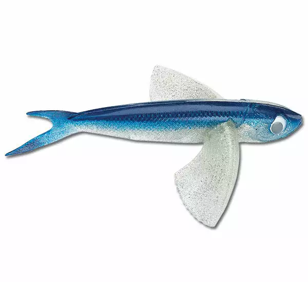 Yummee Lure Yummee Carolina Lure Crystal 1Pk Flying Fish Blue 3 Yummee Lures Carolina Lure Blue Crystal Yummee Flying Fish 1pk