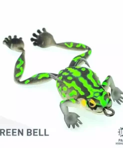 Soft Plastic Baits Chase Baits 2.55IN Big Bobbin’ Frog Soft Bait