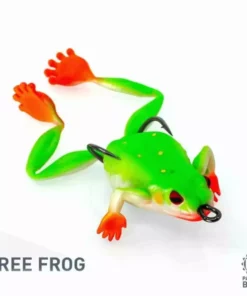 Soft Plastic Baits Chase Baits 2.55IN Big Bobbin’ Frog Soft Bait