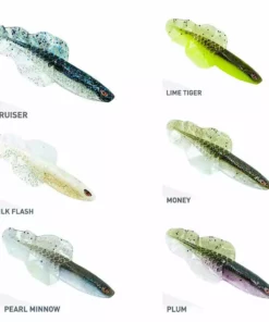 Chase Baits 4.25IN Flacid Shad Soft Bait Lures