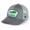 Costa Topo Dorado Trucker Gray Hat Clothing & Gifts