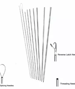 Daho Terminal Tackle Set Of 21 Threading/ Loop Splicing Needles