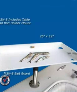 Deep Blue Marine Products Multisystem Bait Table Marine, Boating & Outdoor